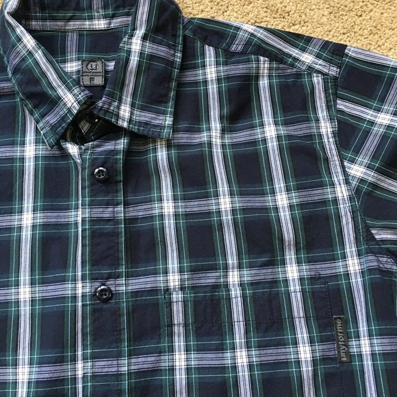 unyforme Men’s Plaid Long Sleeve Button Up Shirt - Picture 4 of 6